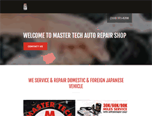 Tablet Screenshot of mastertechtoyo.com